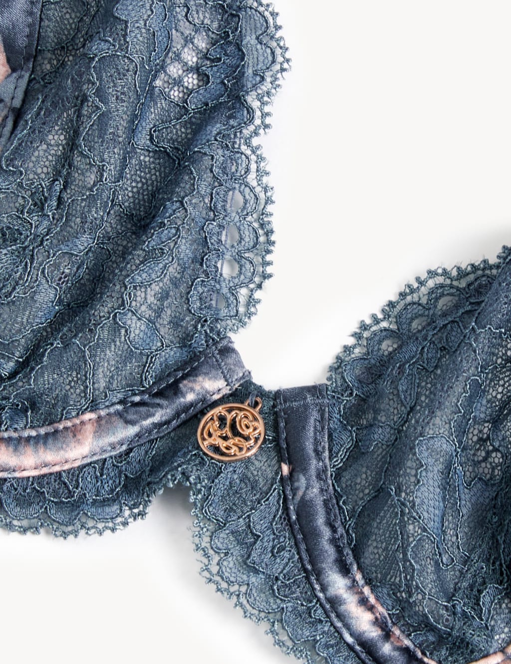 Lunaria Silk Wired Plunge Bra A-E 6 of 7