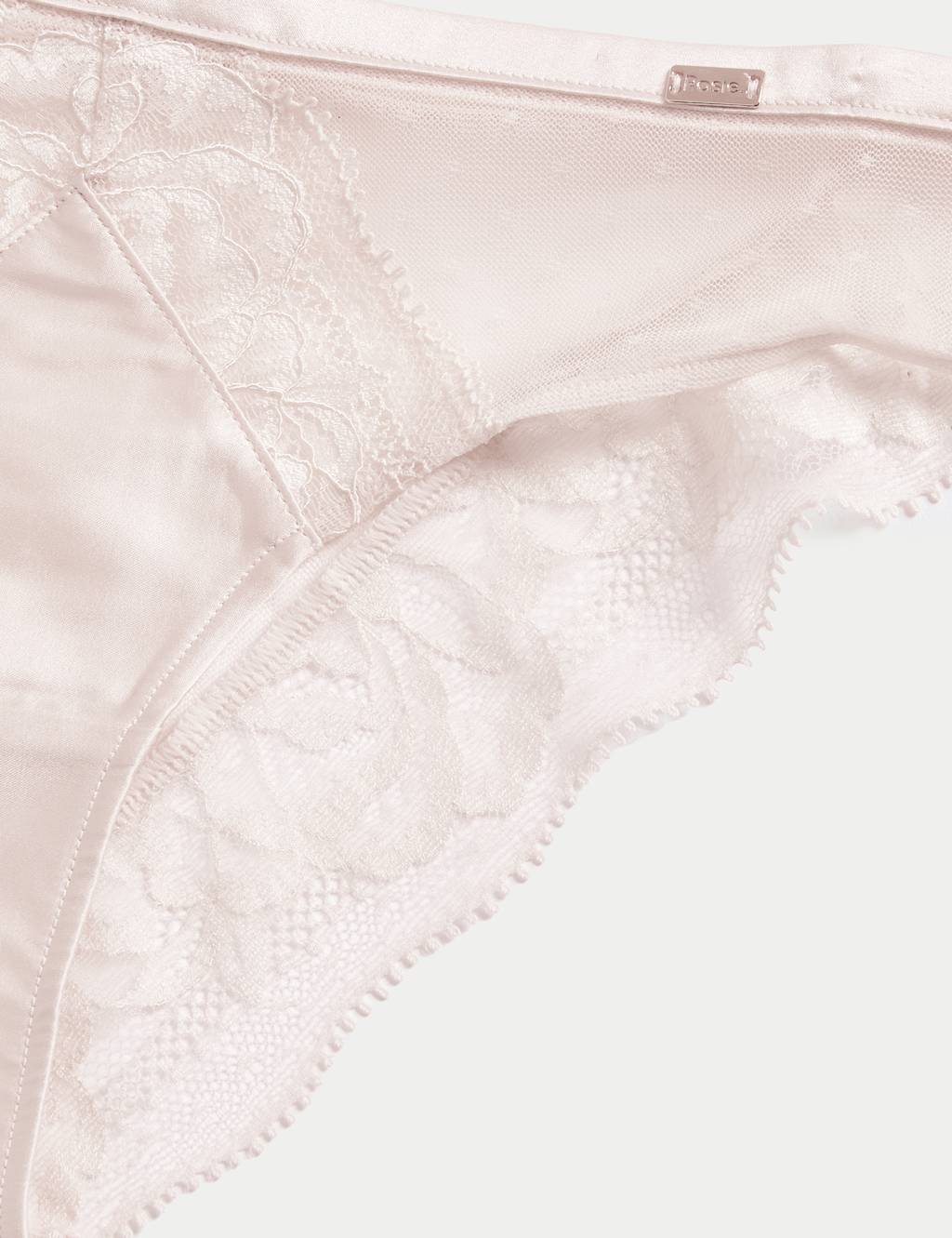 Silk & Lace Brazilian Knickers 2 of 2