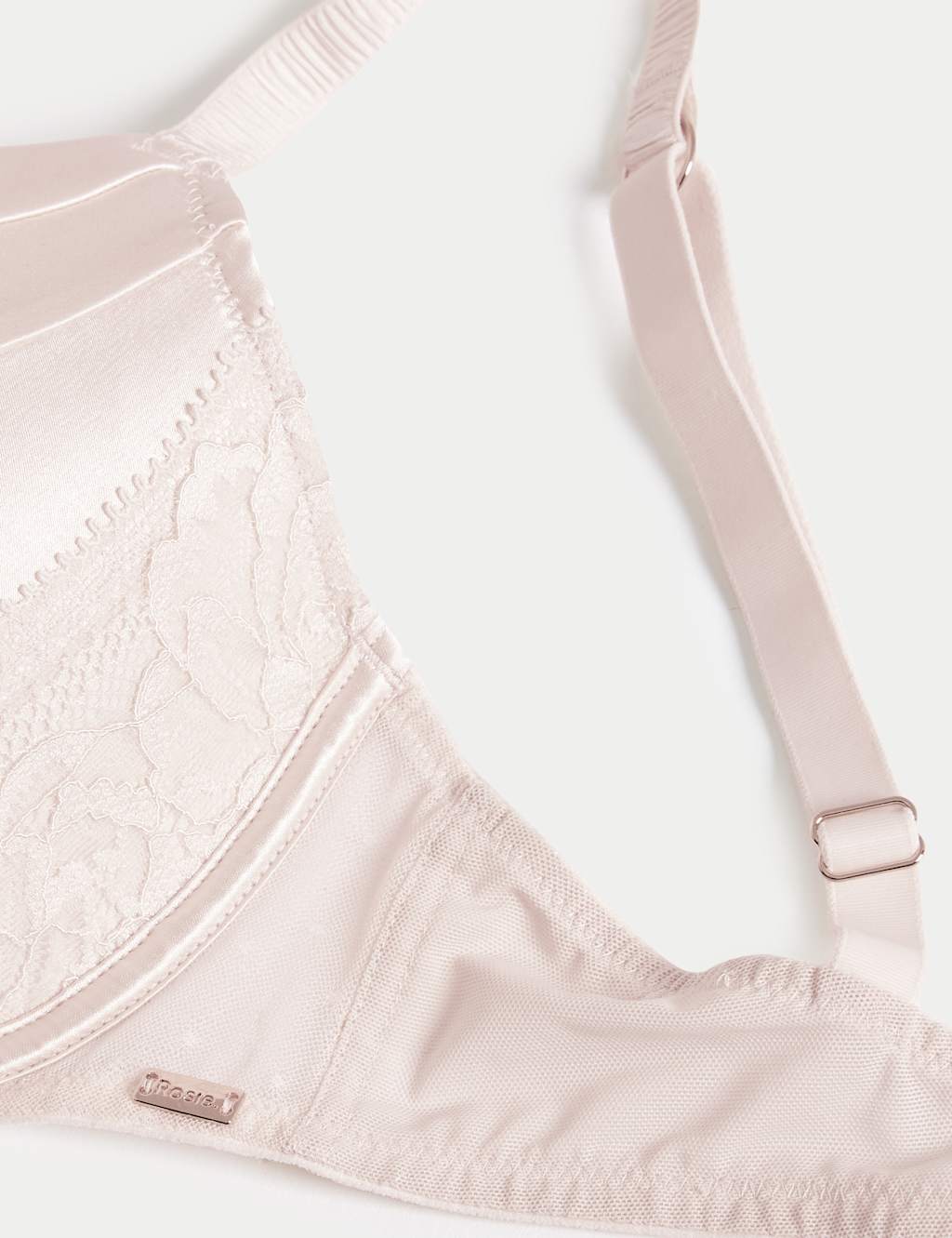 Silk & Lace Wired Full Cup Bra A-E 6 of 7