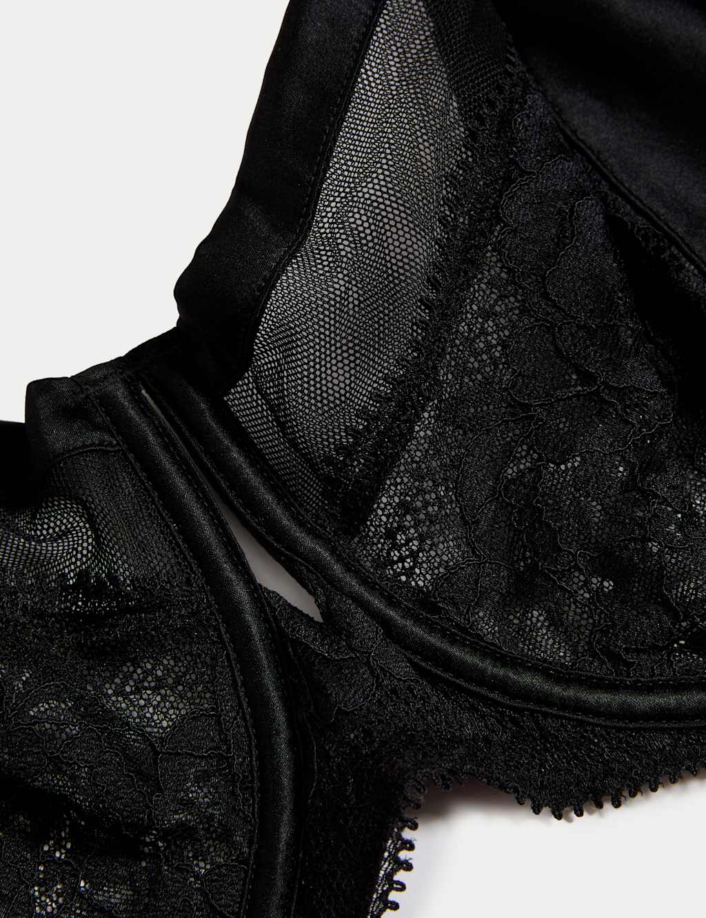 Silk & Lace Wired Minimiser Bra (C-G) 6 of 7