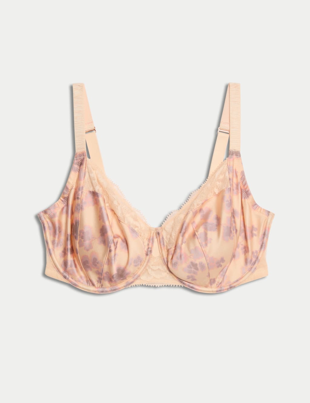 Silk Cherry Blossom Wired Balcony Bra F+ 2 of 8