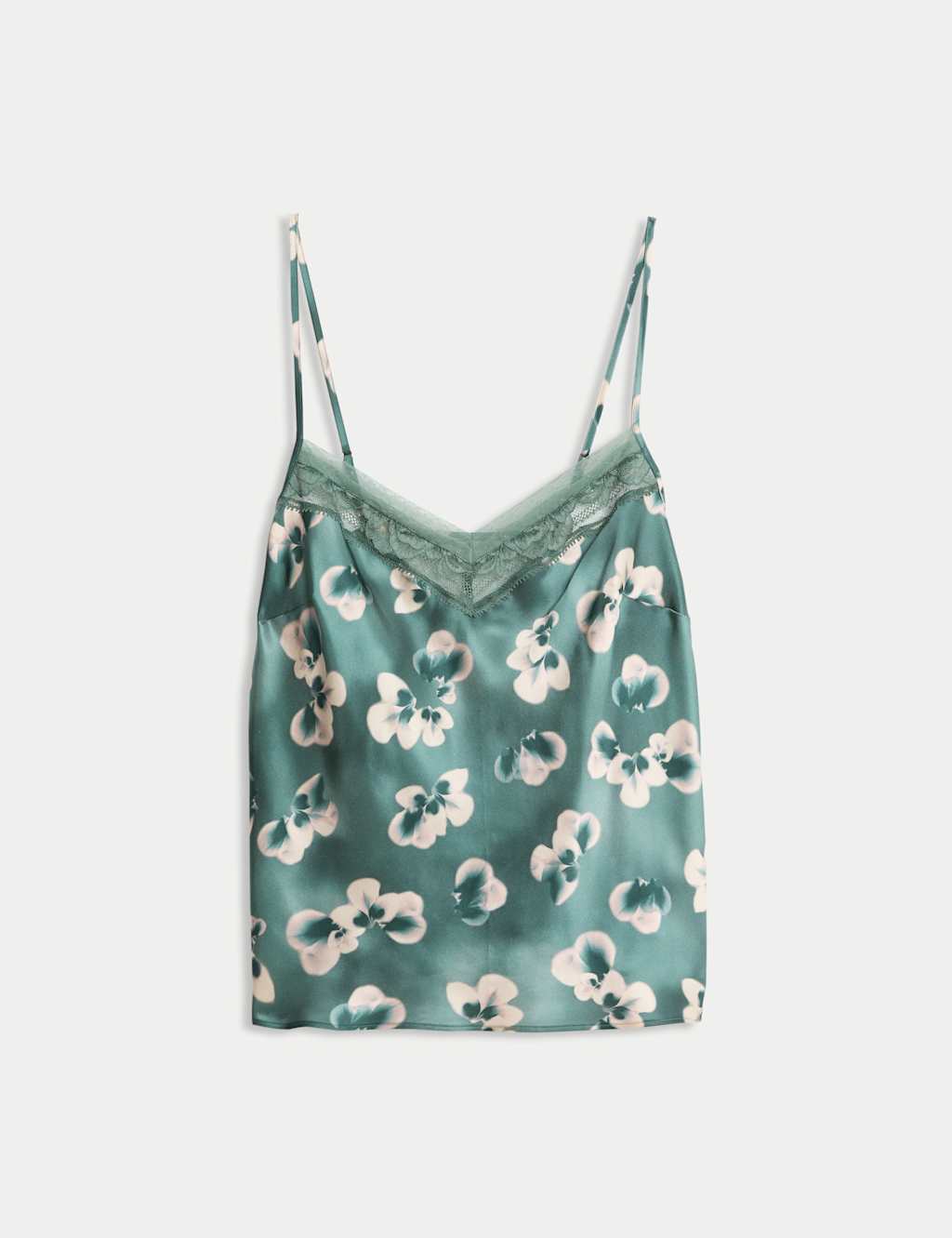 Kalina Silk & Lace Cami Top 1 of 2