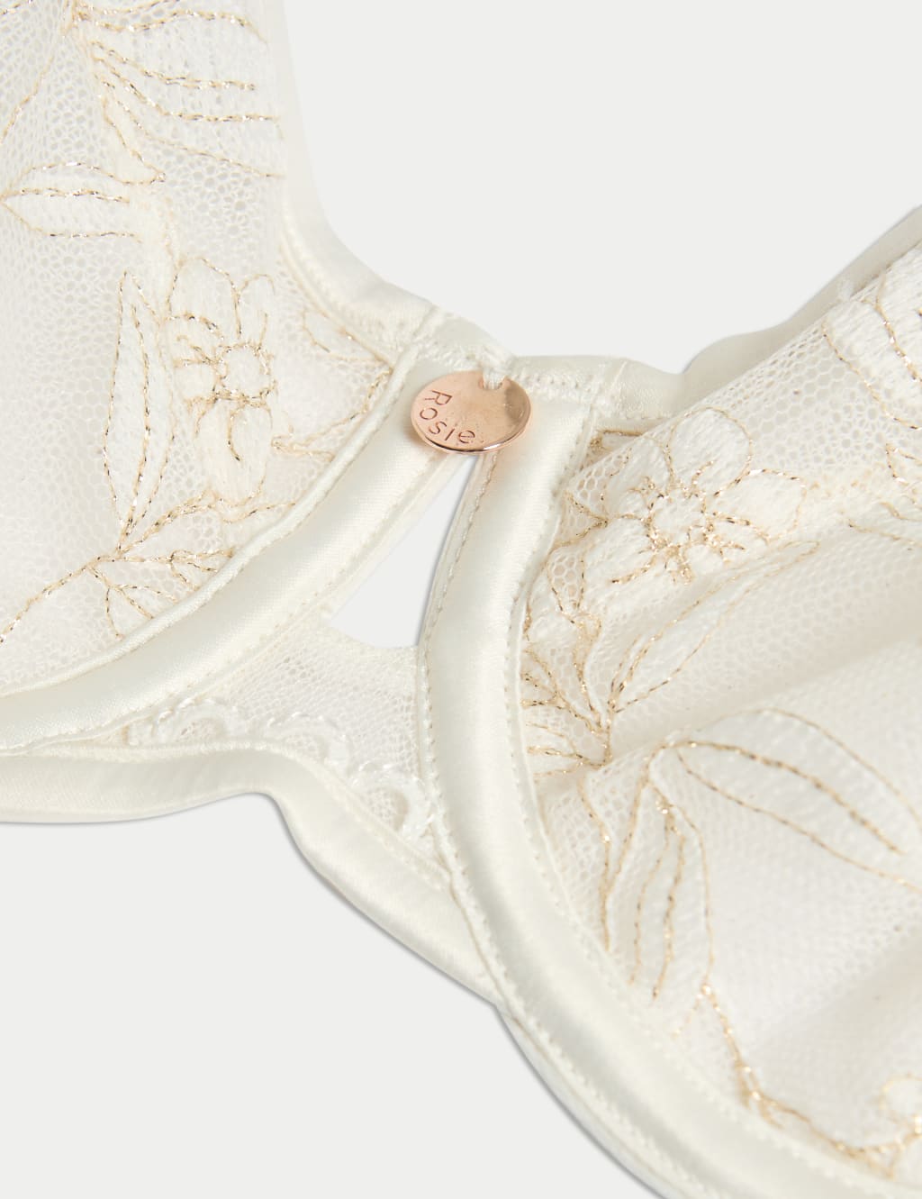 Trousseau Embroidery Wired Balcony Bra A-E 5 of 6