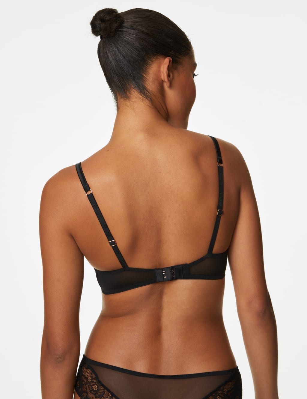 Silk & Lace Non Wired Bra A-E 4 of 7