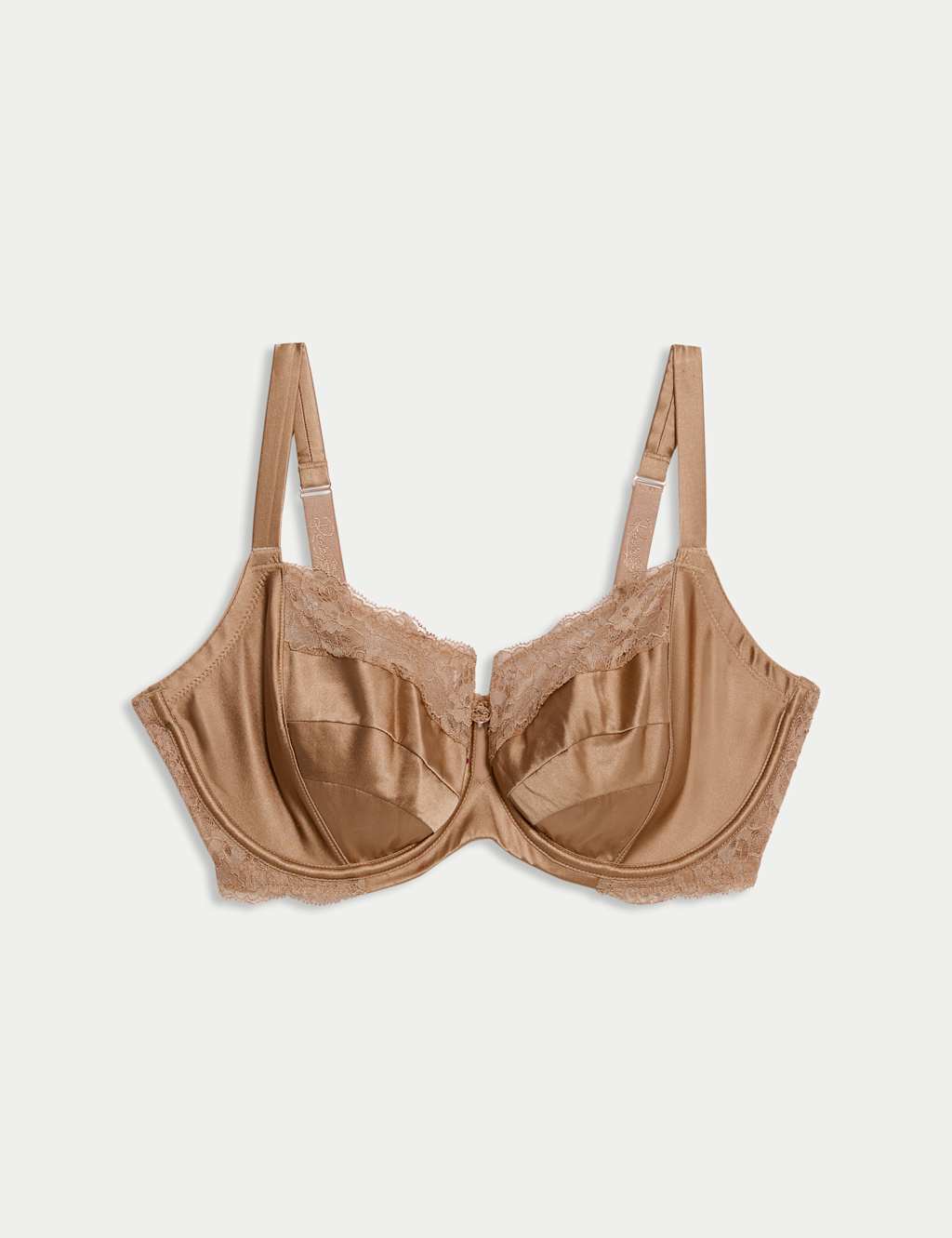Silk & Lace Wired Balcony Bra F-H 1 of 3