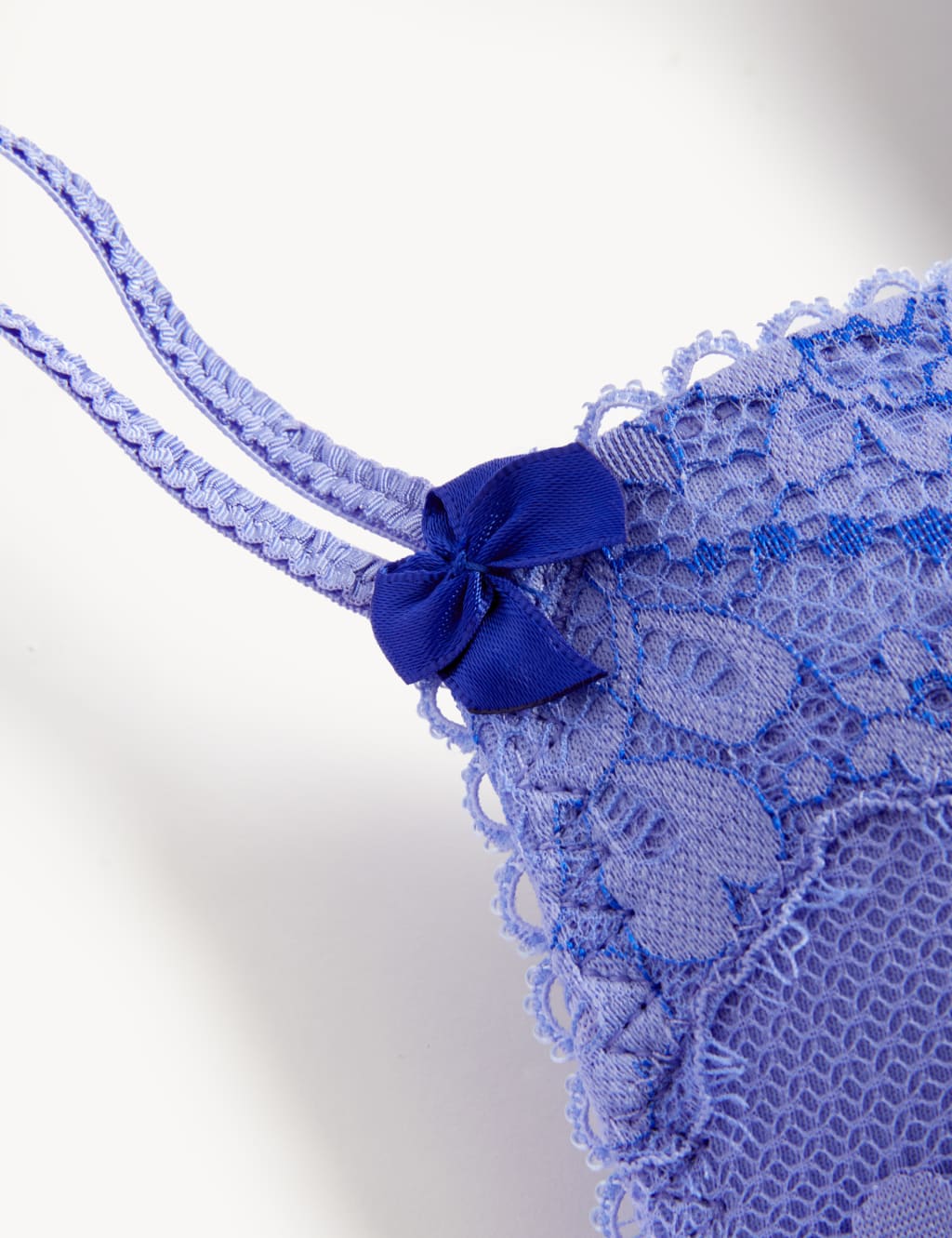Linea Lace Wired Plunge Bra A-E 7 of 7