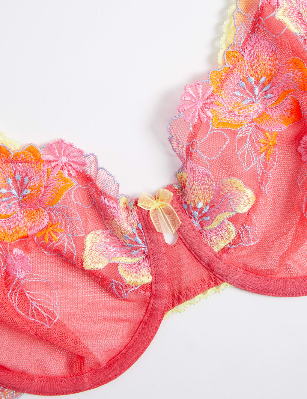 Josefine Embroidered Wired Balcony Bra (A-E) 6 of 7