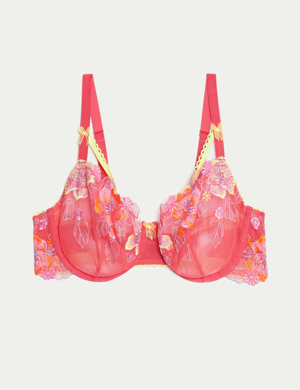Josefine Embroidered Wired Balcony Bra (A-E) 2 of 7