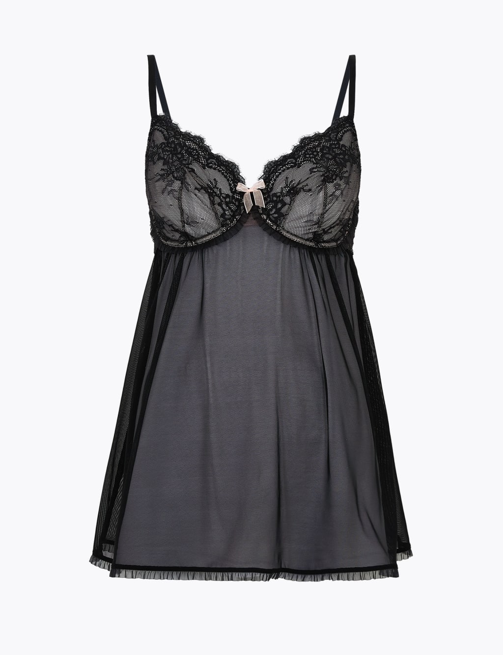 Eyelash Lace Babydoll Boutique M S