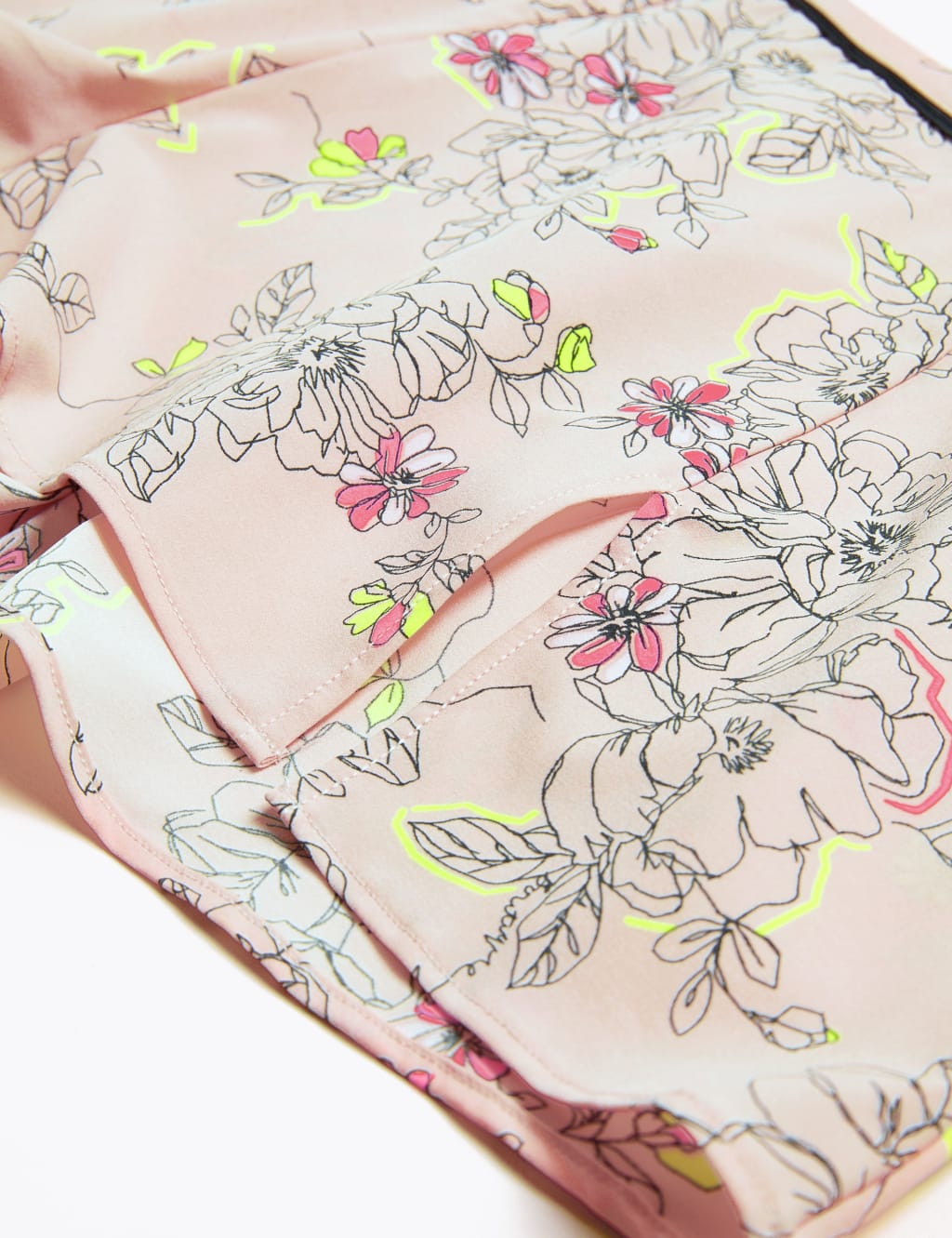 Floral Tattoo Print Cami Set 6 of 7