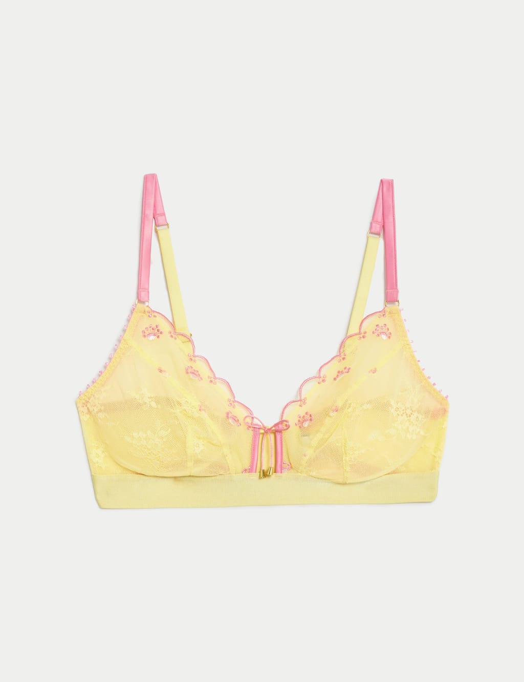Carita Floral Lace Non Wired Bralette A-E 2 of 7