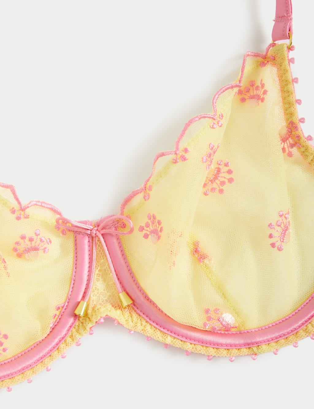 Carita Embroidery Wired Full Cup Bra (A-E) 6 of 7