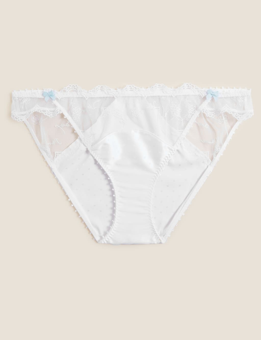 Evaline Embroidered Bikini Knickers 2 of 6