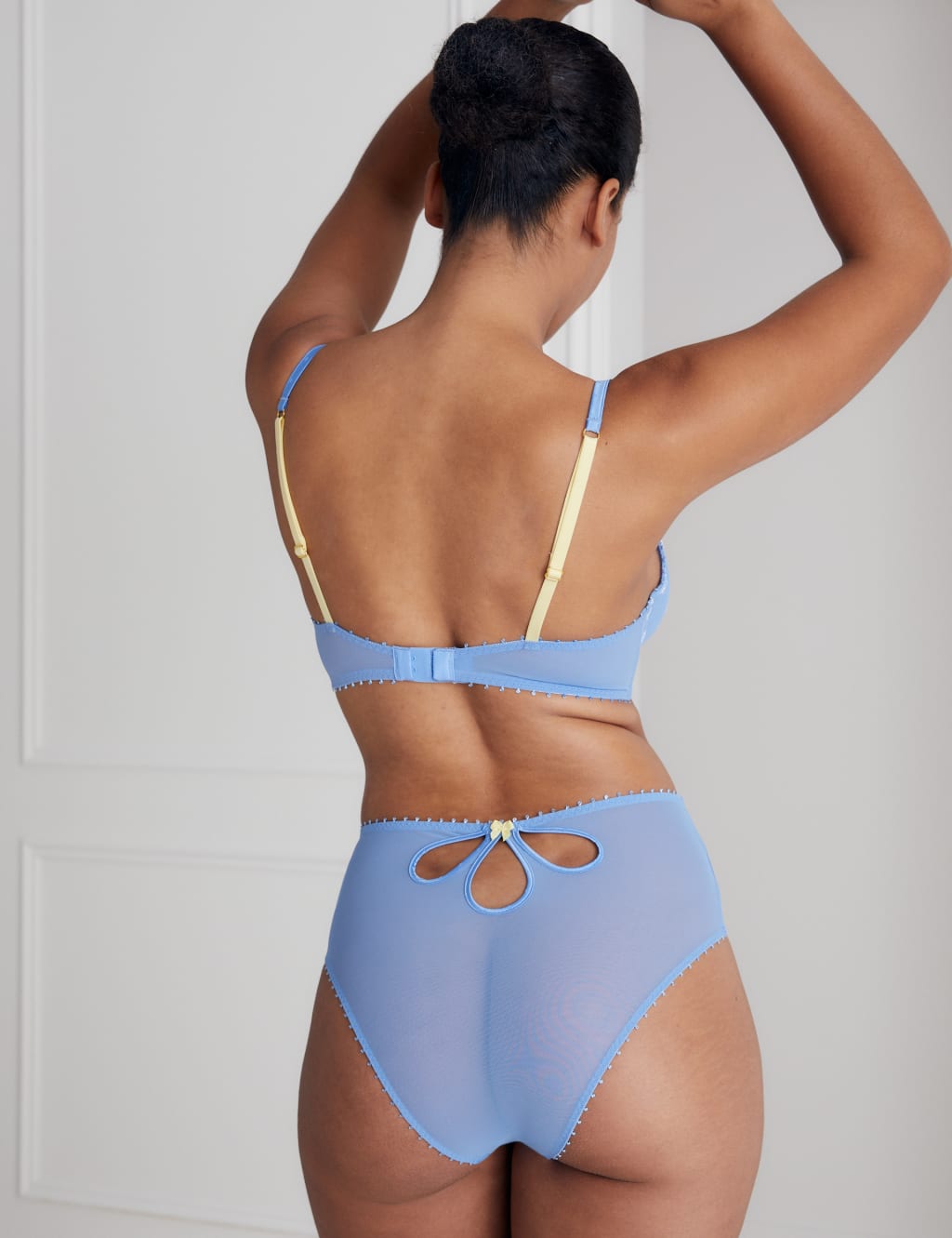 Evaline High Waisted Brazilian Knickers 4 of 7