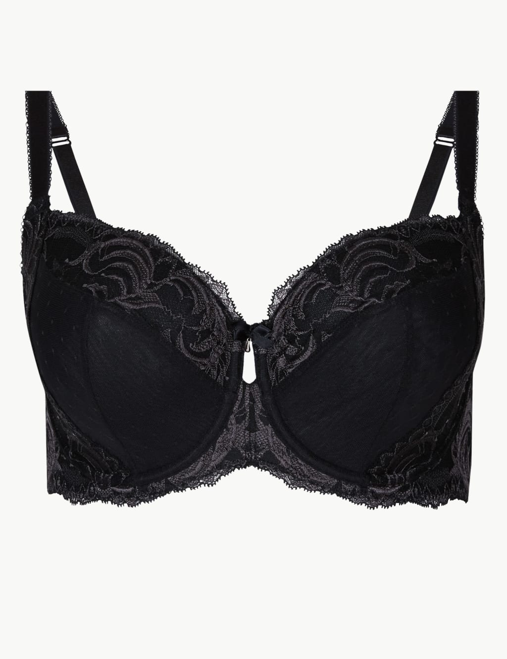 Lace Non-Padded Balcony Bra DD-GG 2 of 5