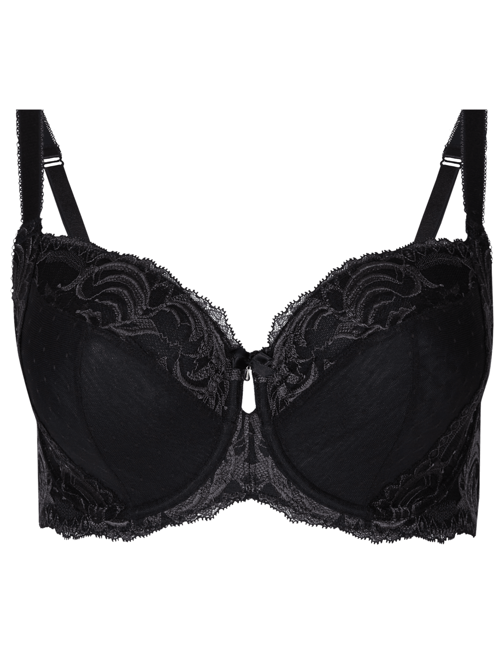 Lace Non-Padded Balcony Bra DD-GG 5 of 5