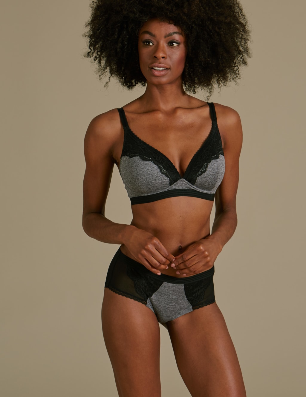 Athleisure Lace Lounge Plunge Bra A-E 5 of 6