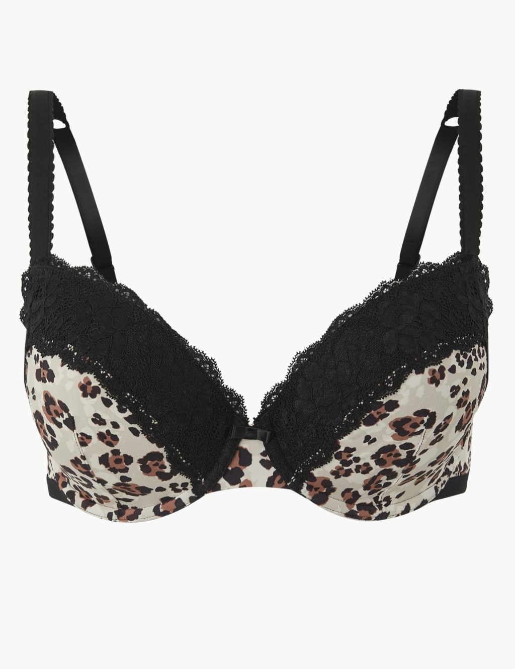 Animal Print Padded Balcony Bra A-E | M&S Collection | M&S IE