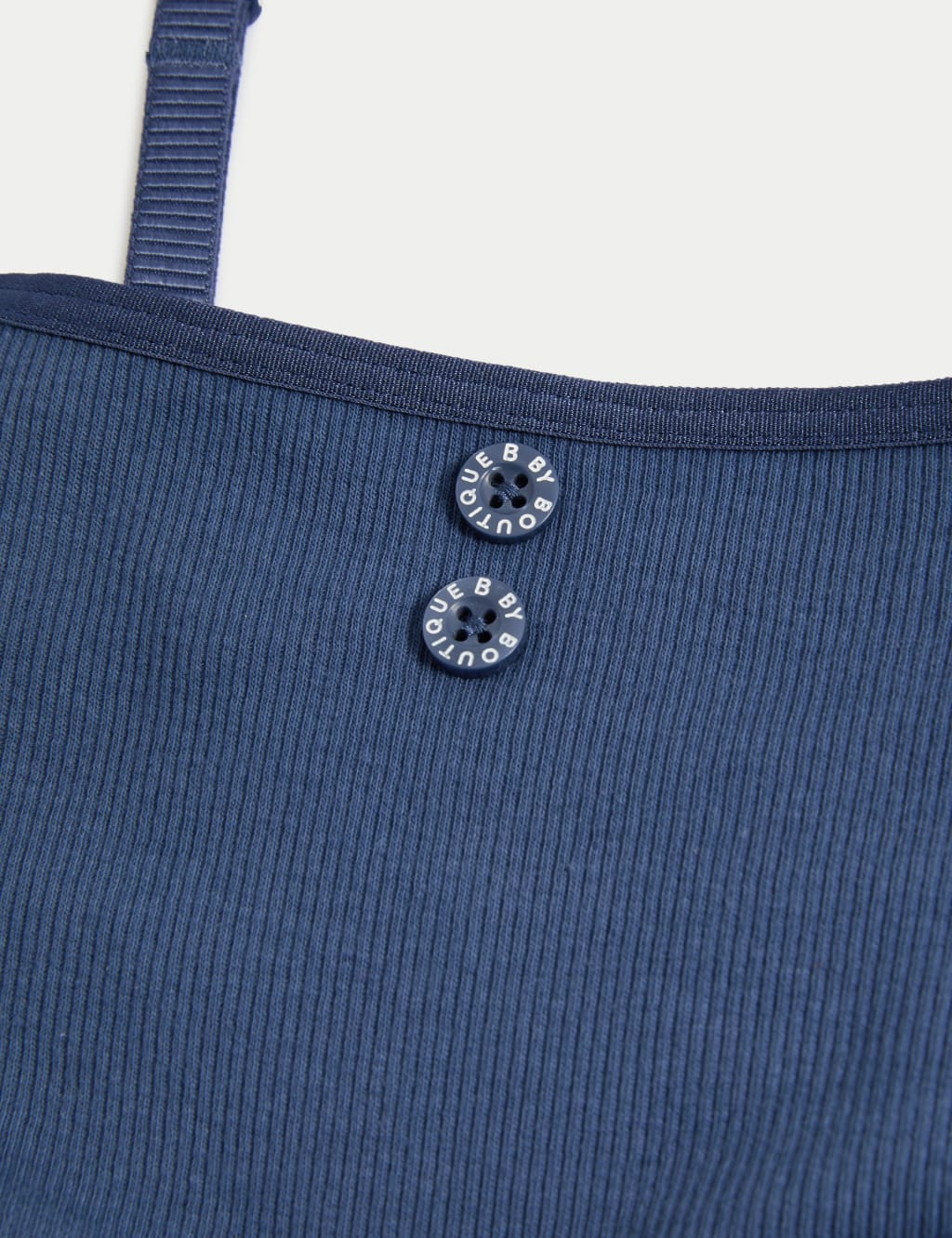 Ebba Ribbed Non Wired Crop Top A-E 6 of 7