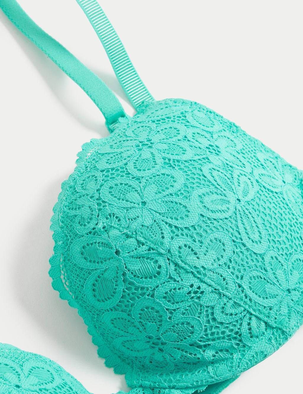 Cleo Lace Wired Push Up Plunge Bra A-E 6 of 7