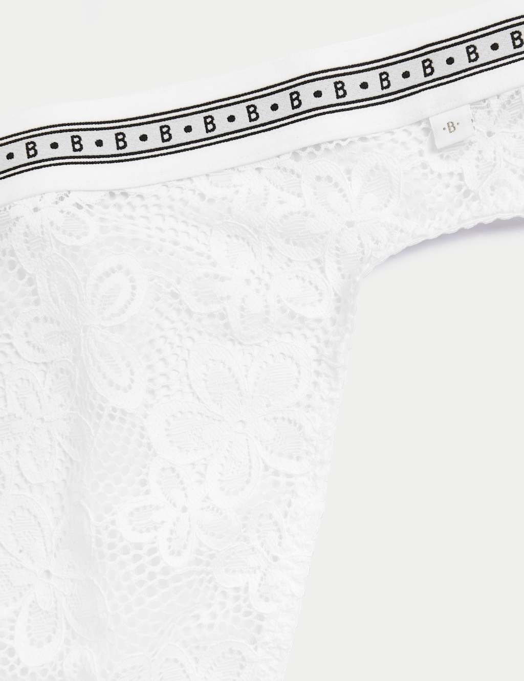 2pk Cleo Lace High Waisted High Leg Knickers 6 of 6