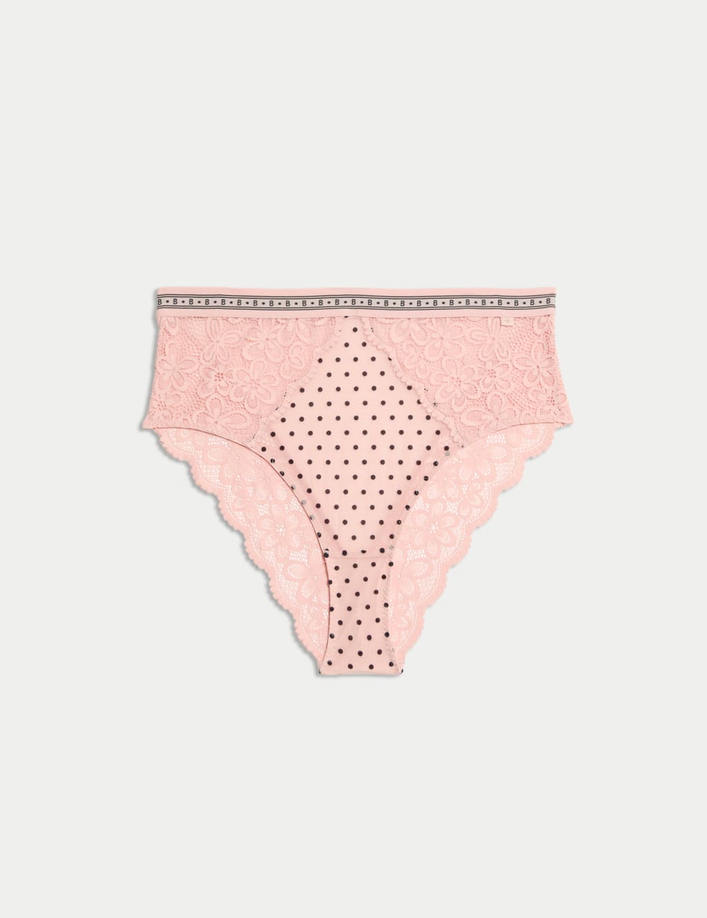 Alma Lace High Waisted Brazilian Knickers 2 of 5