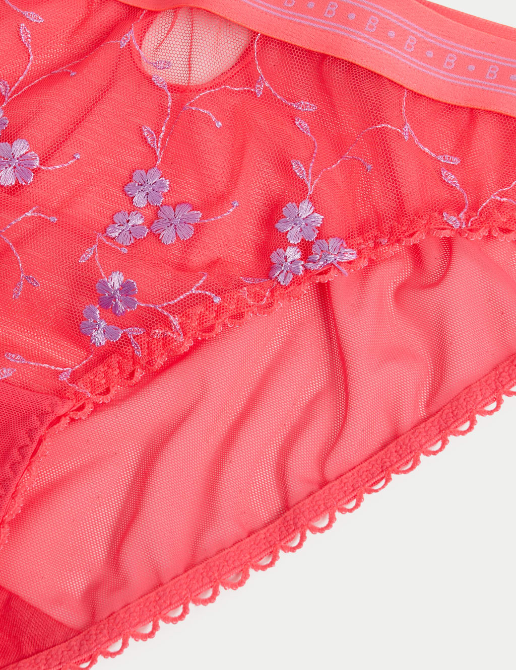 Karina Embroidery High Leg Knickers 6 of 6