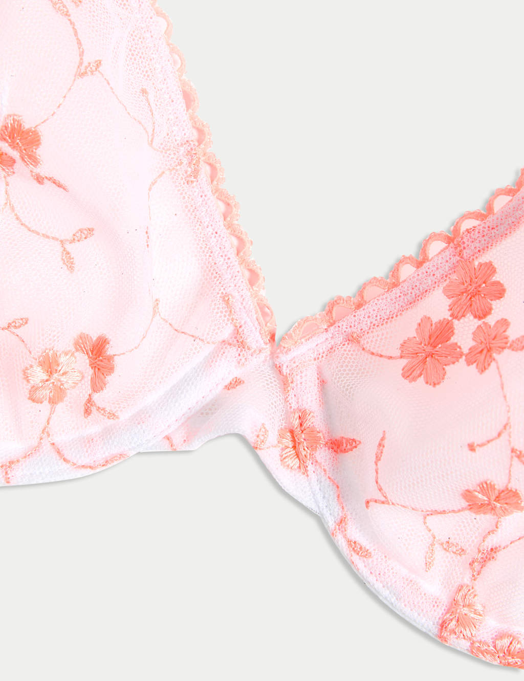 Karina Embroidery Wired Plunge Bra (A-E) 6 of 7