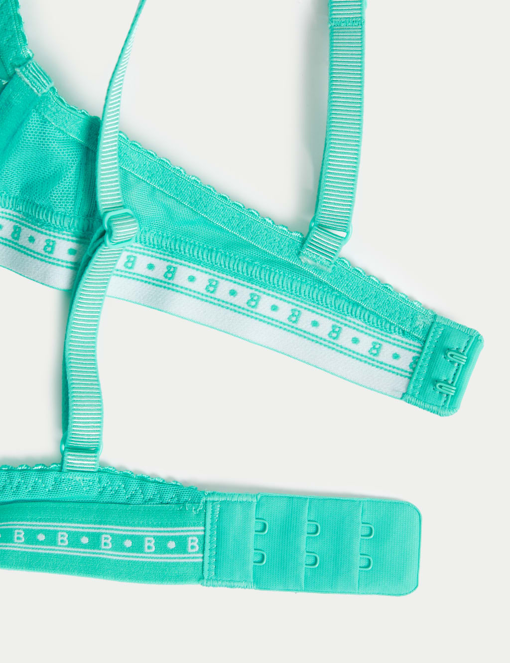 Lotta Ribbed Wired Demi Bra with Cotton (A-E) 9 of 9