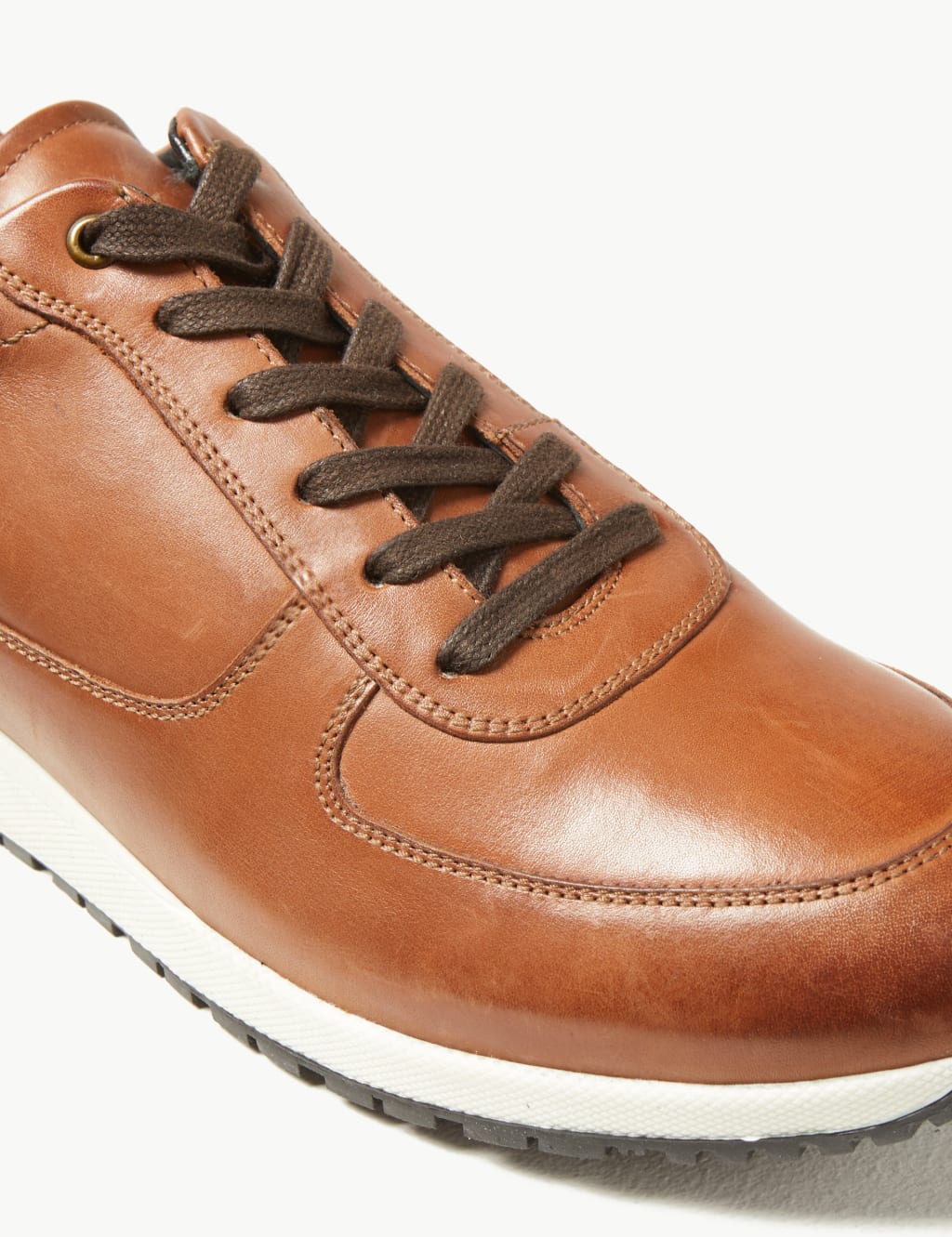 Leather Lace-up Trainers 4 of 5