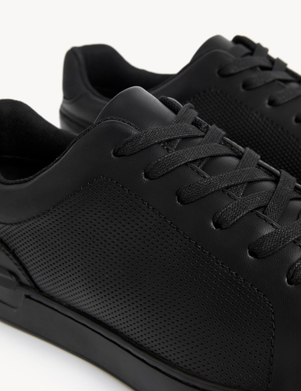 M&s black trainers hot sale