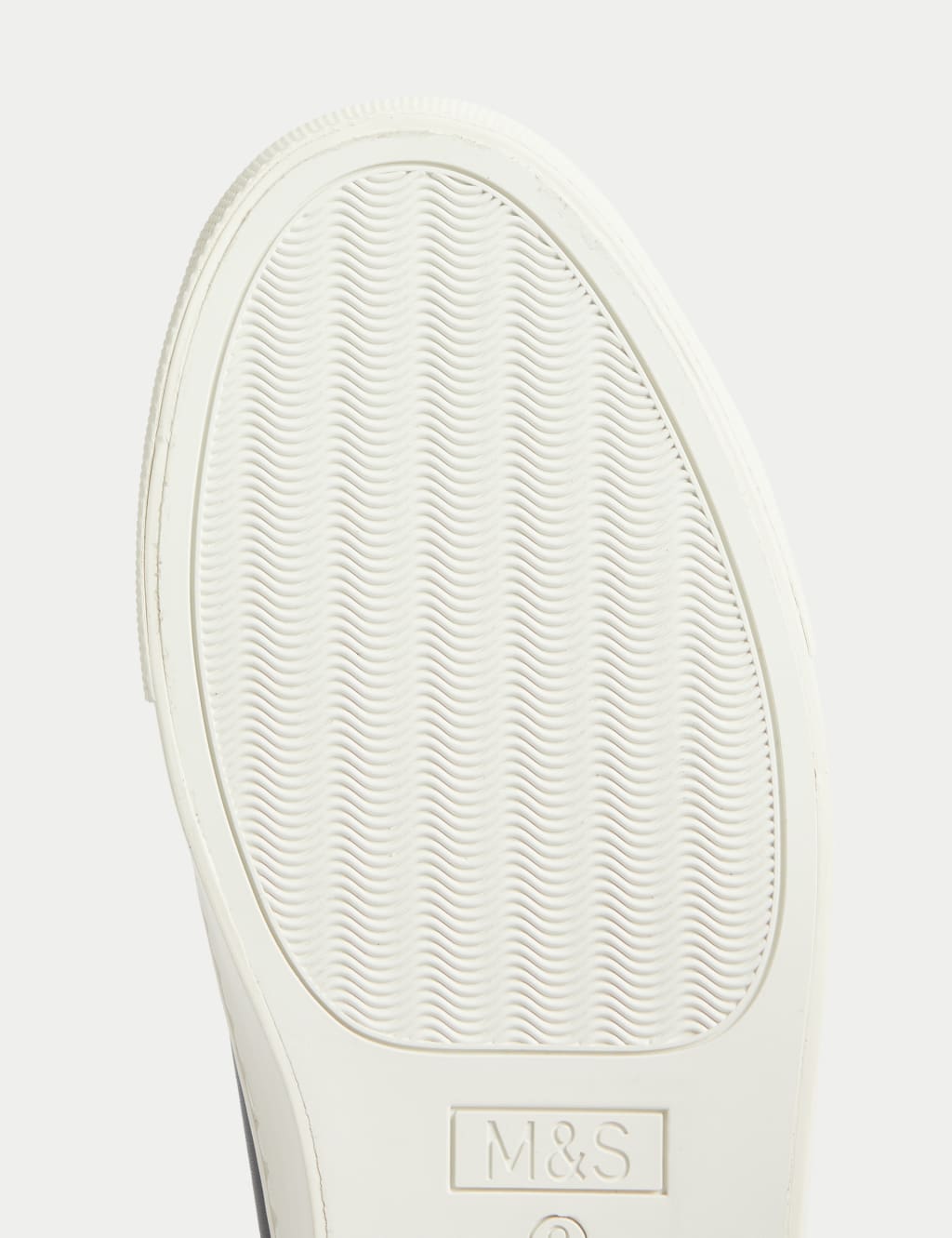 M and s white trainers store
