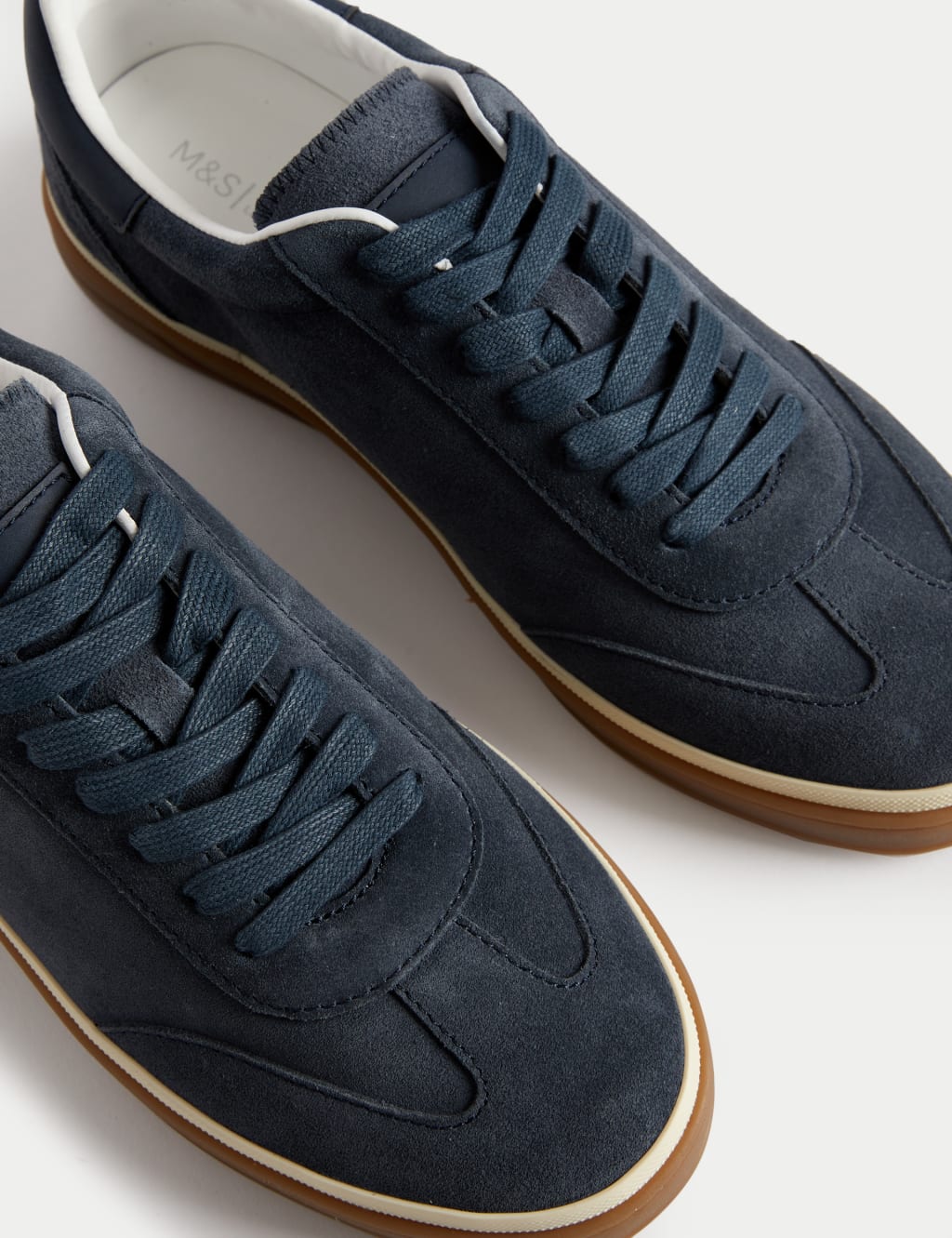 Suede Lace-Up Trainers 3 of 4