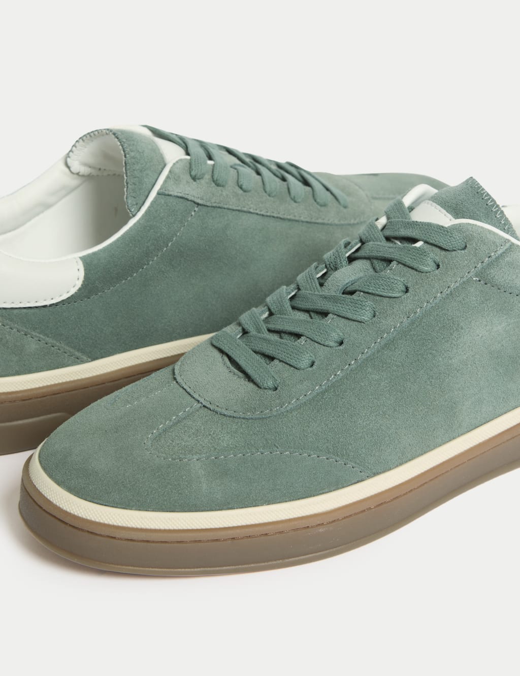 Suede Lace-Up Trainers 3 of 4