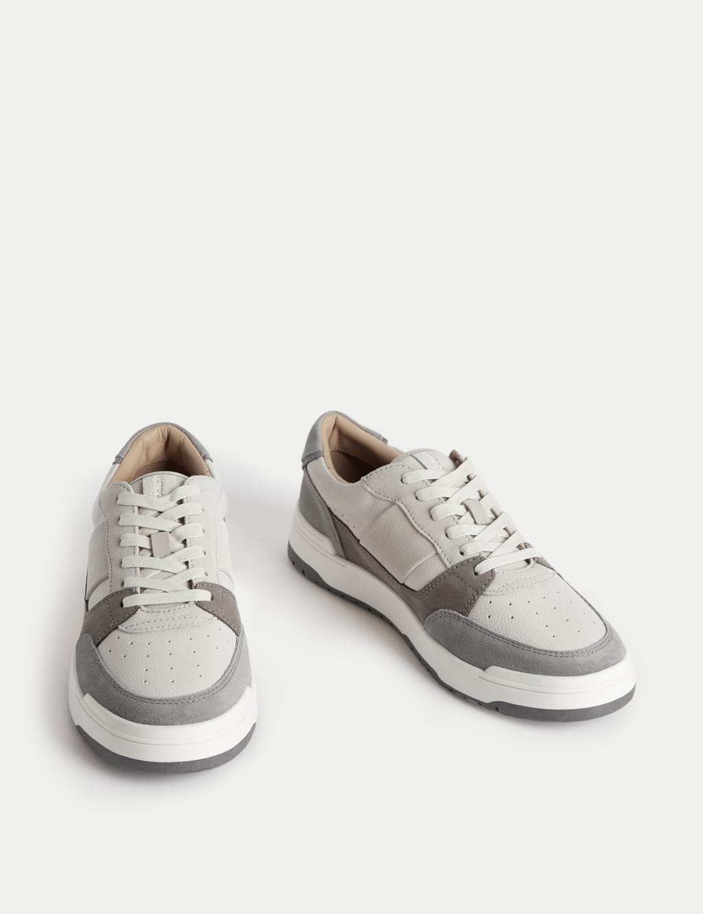 Leather Lace Up Trainers 2 of 4