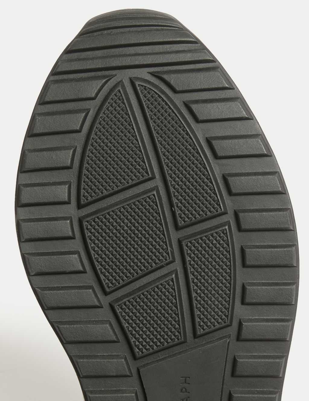Leather Lace Up Trainers 4 of 4