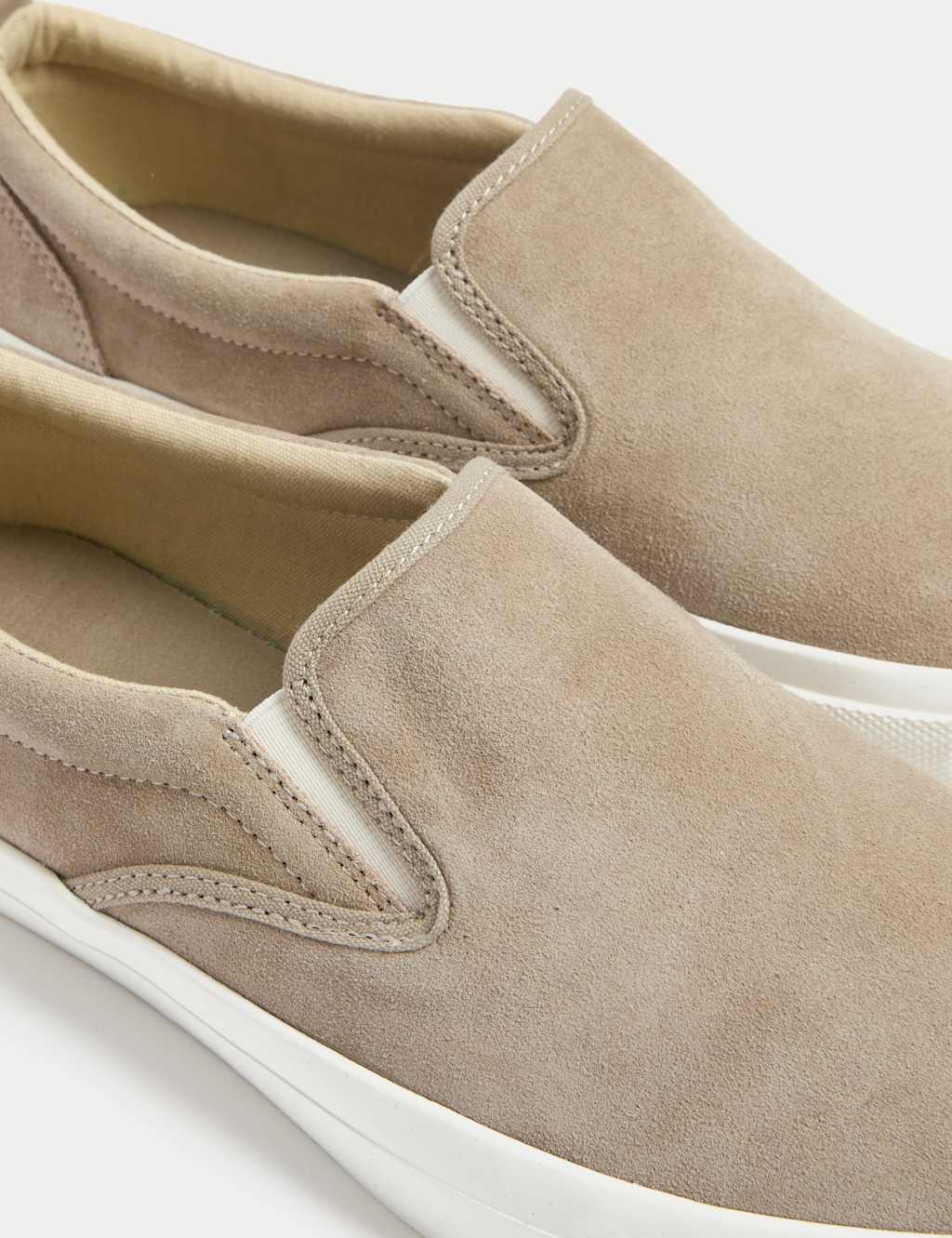 Suede Slip-On Pumps 3 of 4