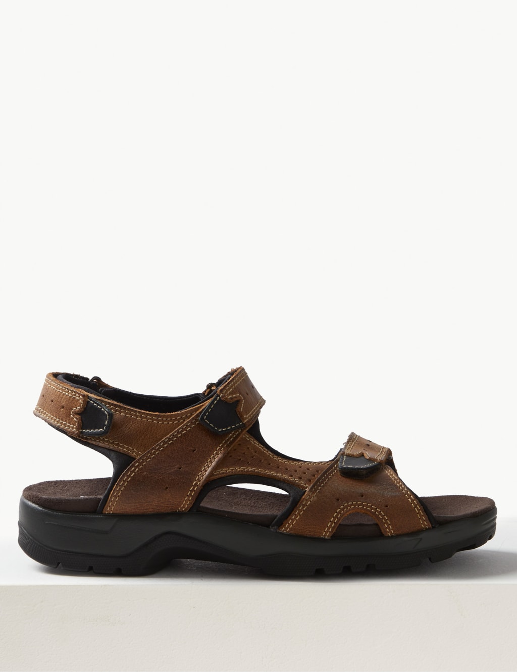 Leather Riptape Walking Sandals 2 of 6