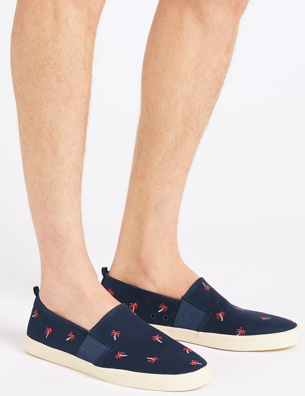 Embroidered slip ons online