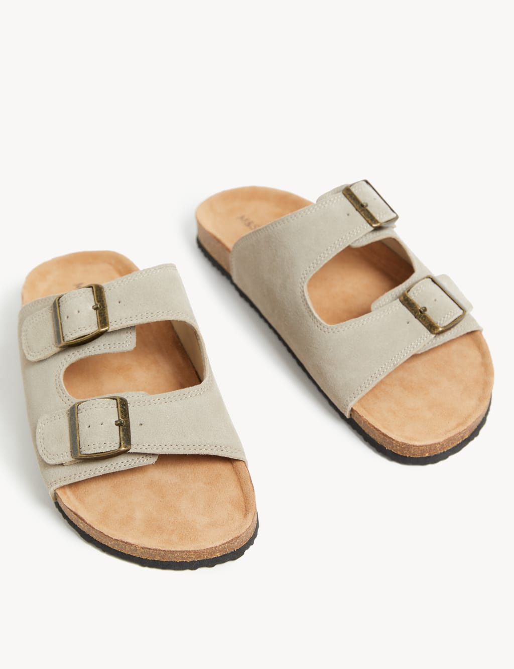 Suede Slip-On Sandals 2 of 4