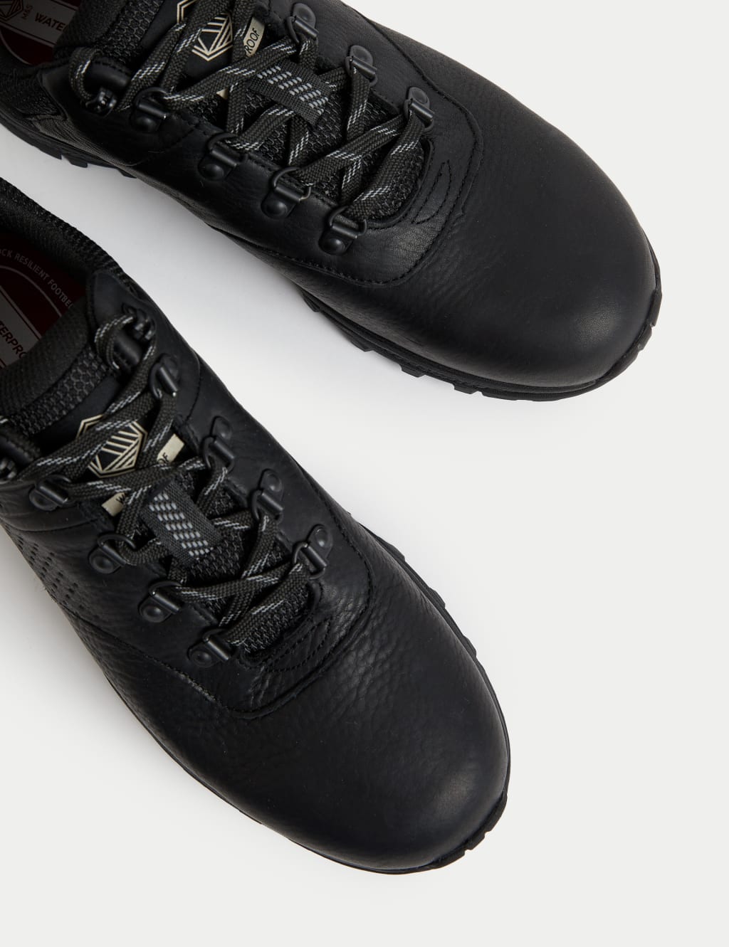 Leather Waterproof Walking Shoes M S Collection M S