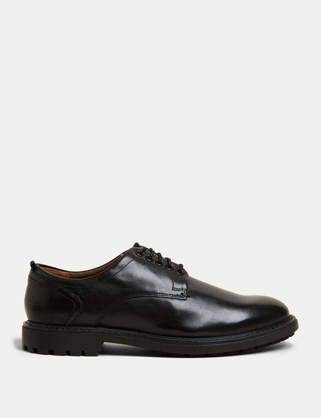 Wide Fit Heritage Leather Derby Shoes M S Collection M S