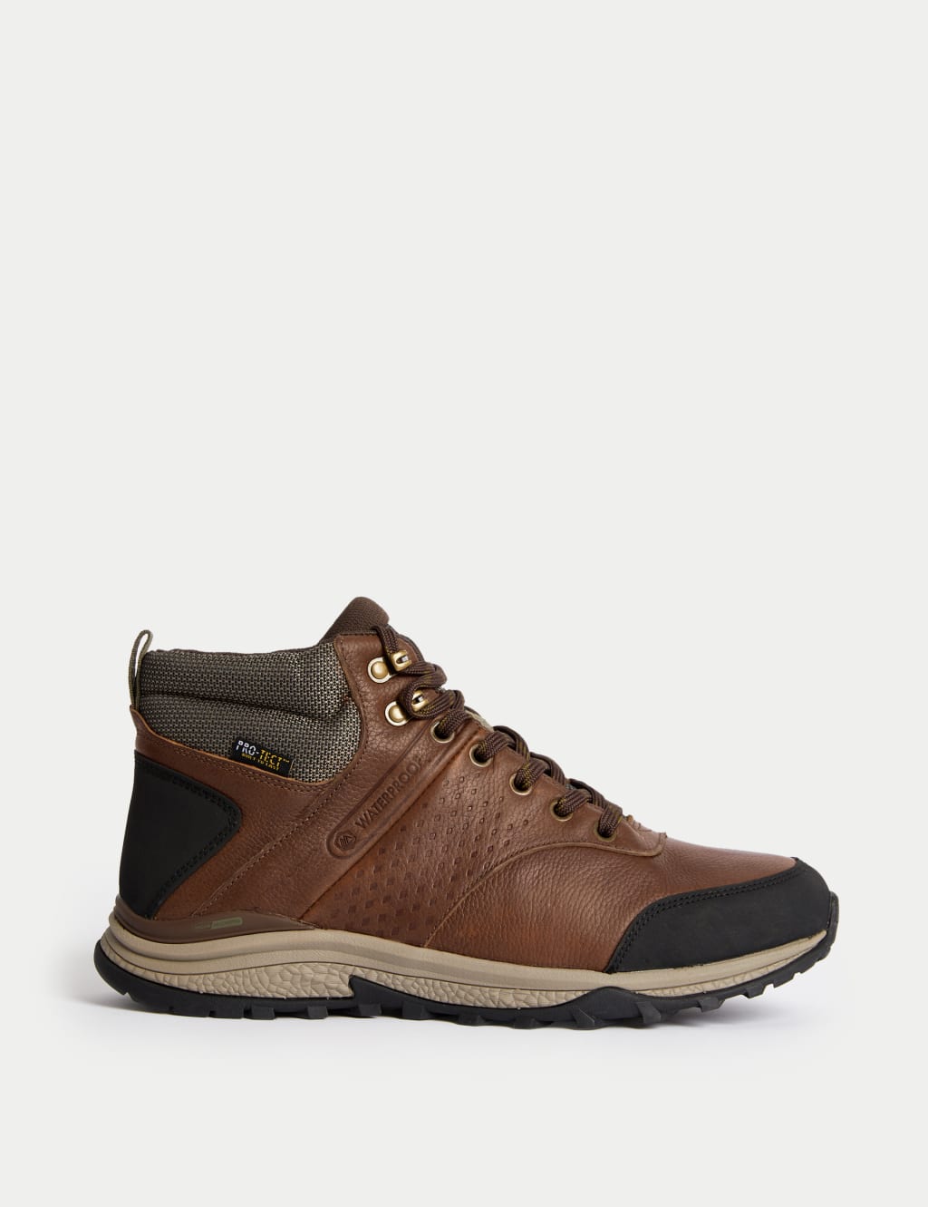 Waterproof Lace Up Walking Boots