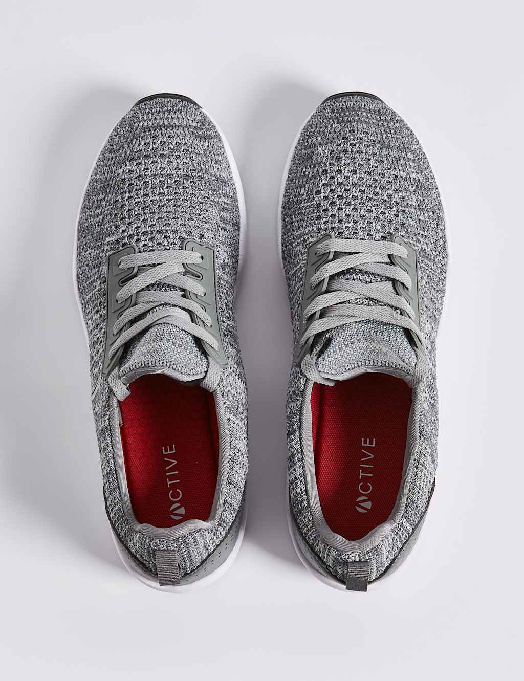 Knitted Lace-up Trainers 4 of 6