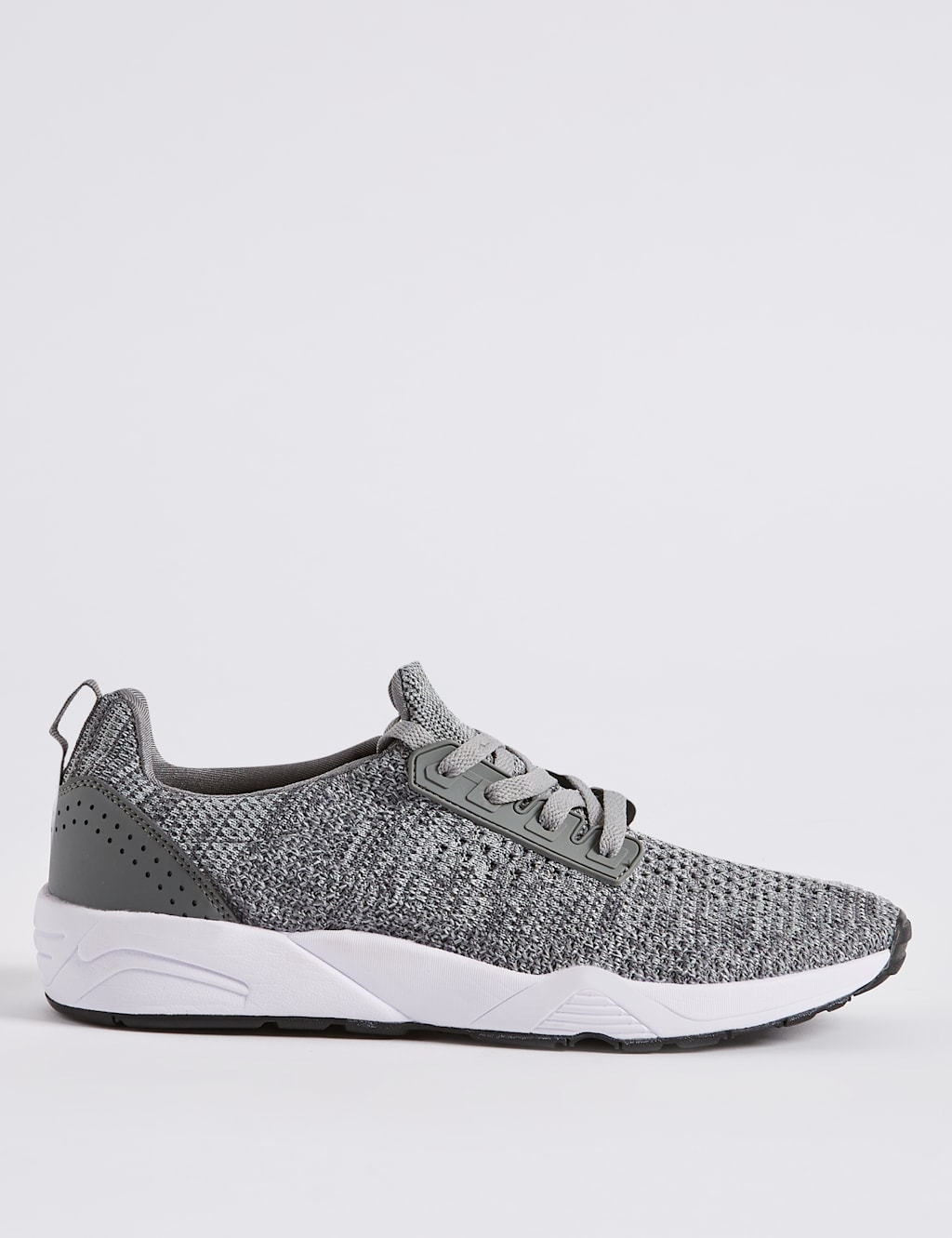 Knitted Lace-up Trainers 2 of 6