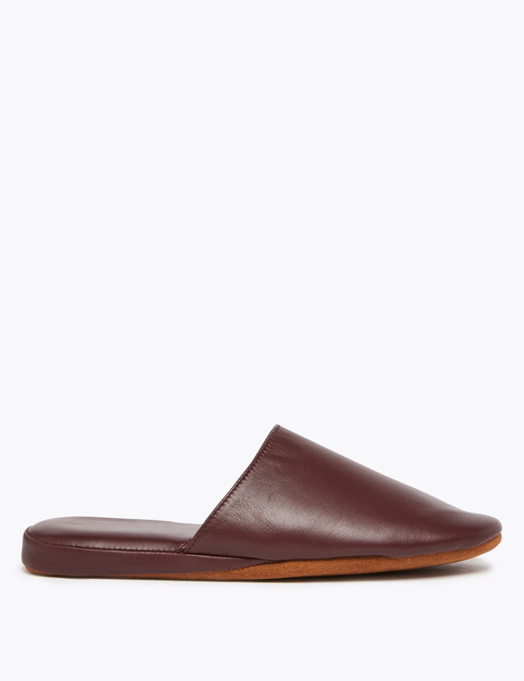 Leather Mule Slippers M S Collection M S