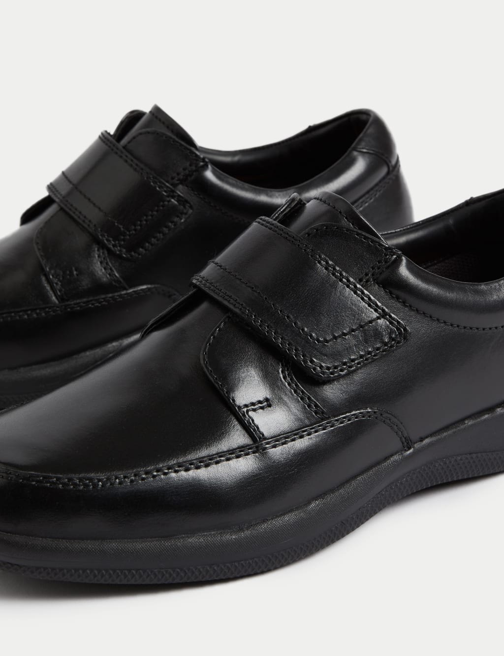 Wide Fit Airflex™ Leather Riptape Shoes 3 of 4