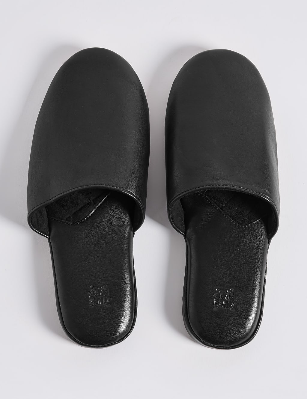 Leather Full Cut Slippers with Thinsulate M S Collection M S