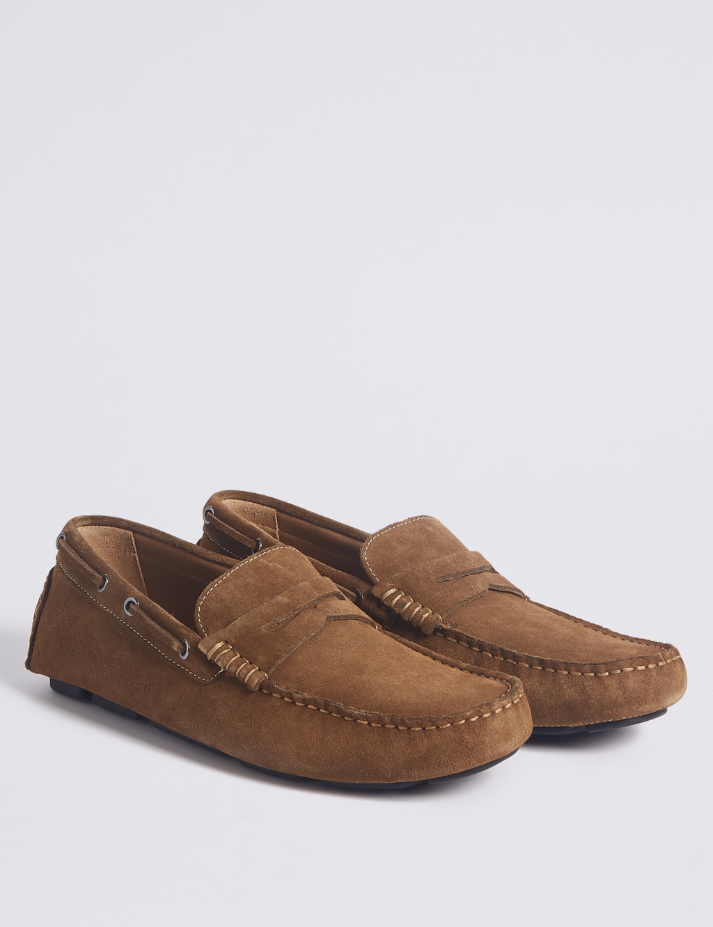 Mens suede driving loafers outlet