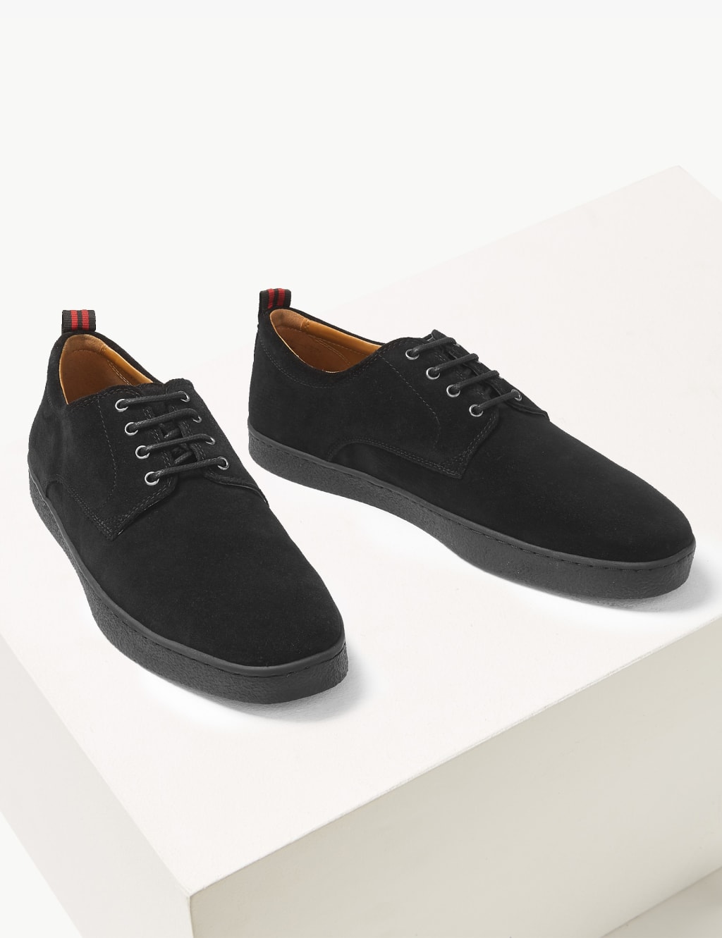 Suede Lace-up Pump Shoes 3 of 5